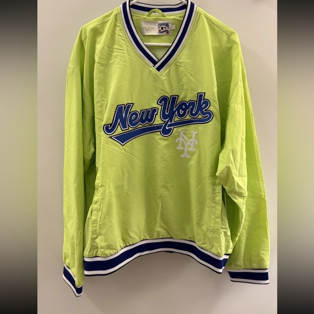 Aime Leon Dore New York Mets V-Neck Pullover Jacket